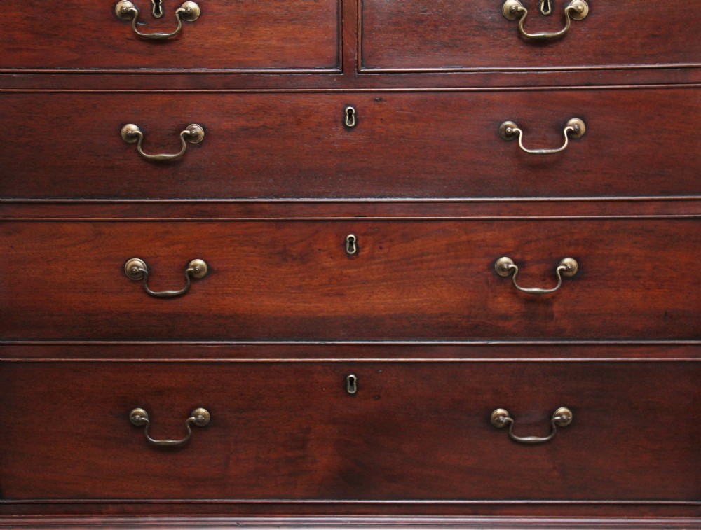 18th Century mahogany chest on chest View V