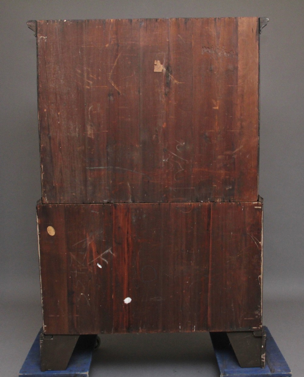 18th Century mahogany chest on chest View IX