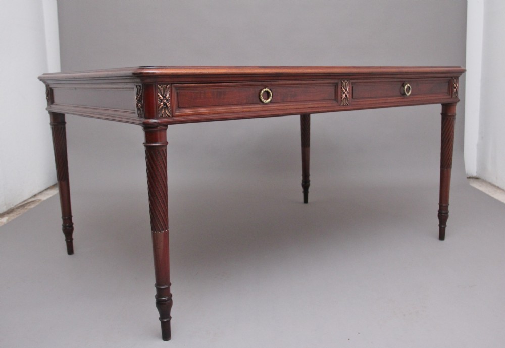 19th Century French mahogany partners desk View II