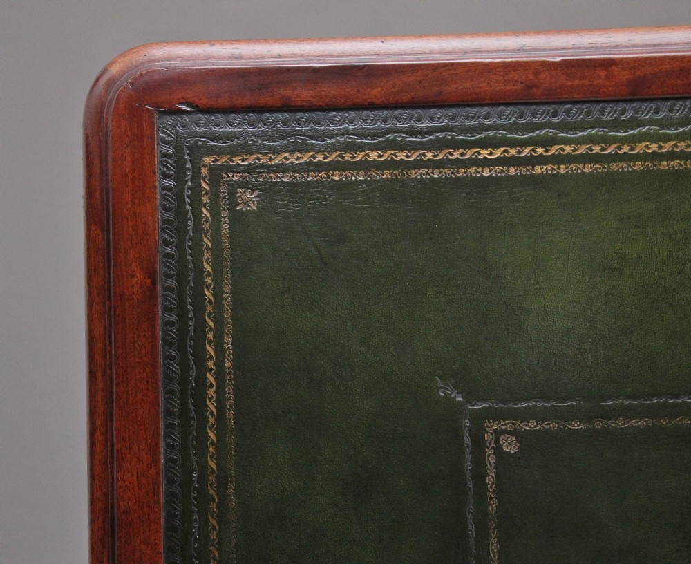 19th Century French mahogany partners desk View VI