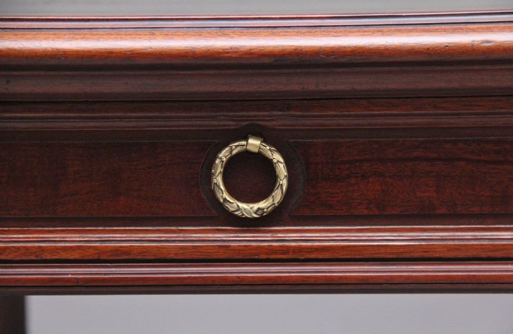 19th Century French mahogany partners desk View XV