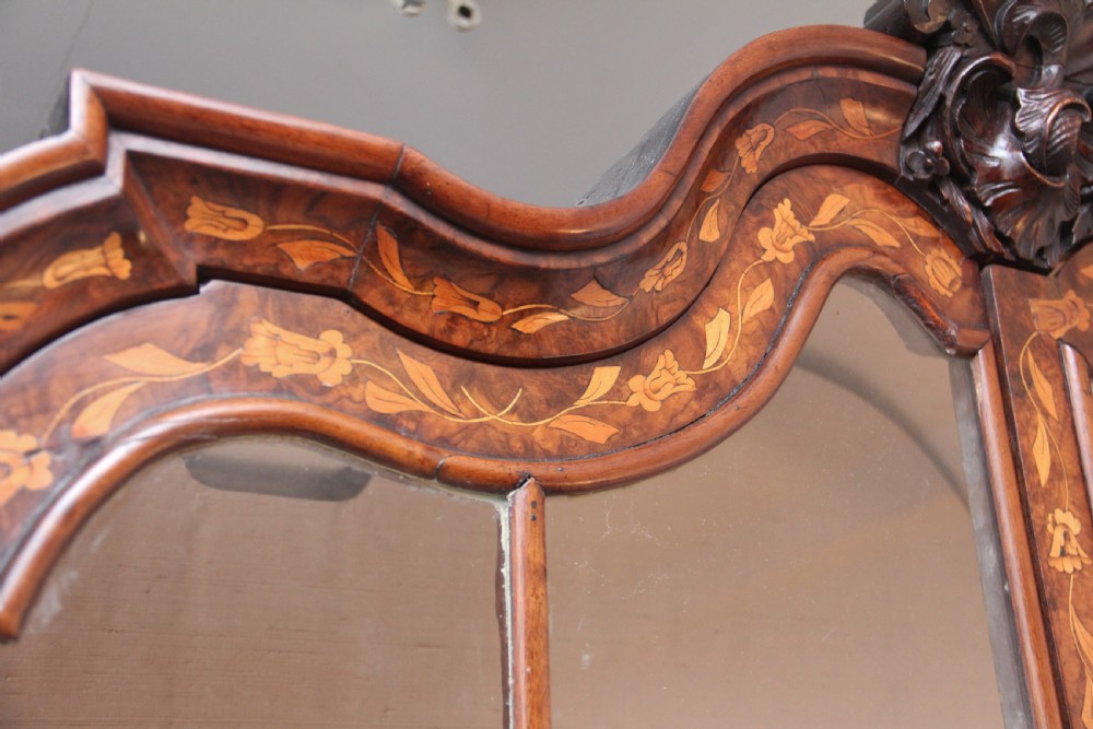 18th Century Dutch marquetry and walnut cabinet View XIV