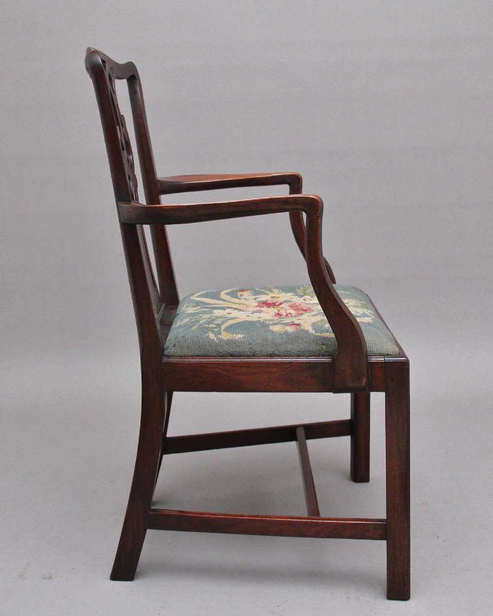 19th Century mahogany armchair in the Chippendale style View V