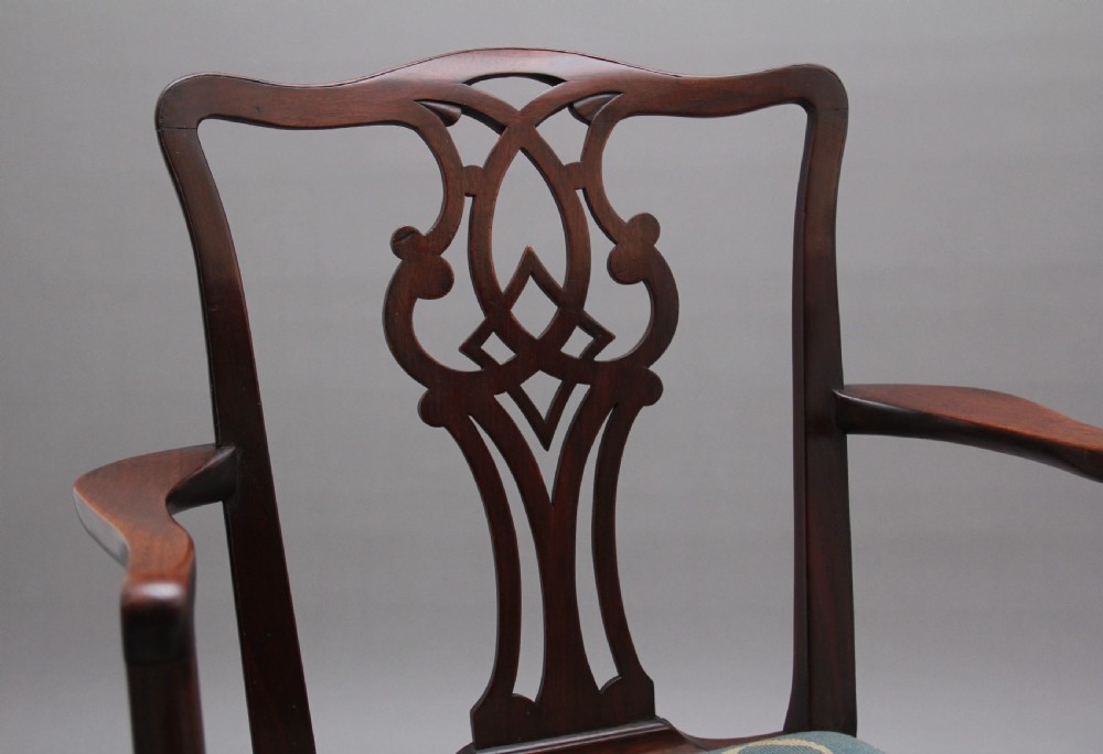 19th Century mahogany armchair in the Chippendale style View VI