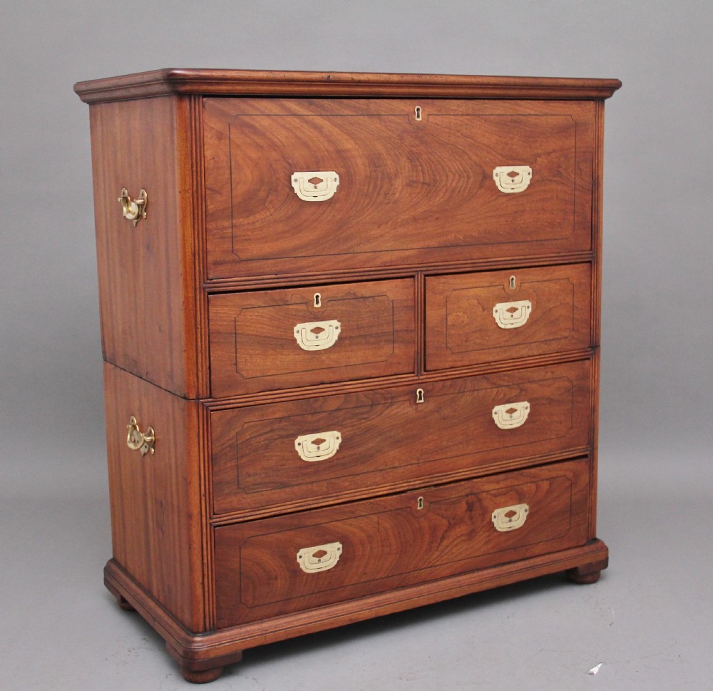 Early 19th Century Anglo-Indian campaign chest