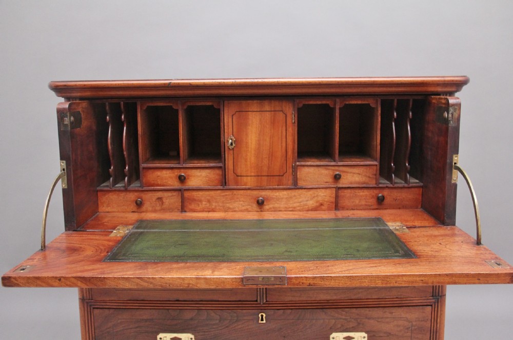 Early 19th Century Anglo-Indian campaign chest View IX
