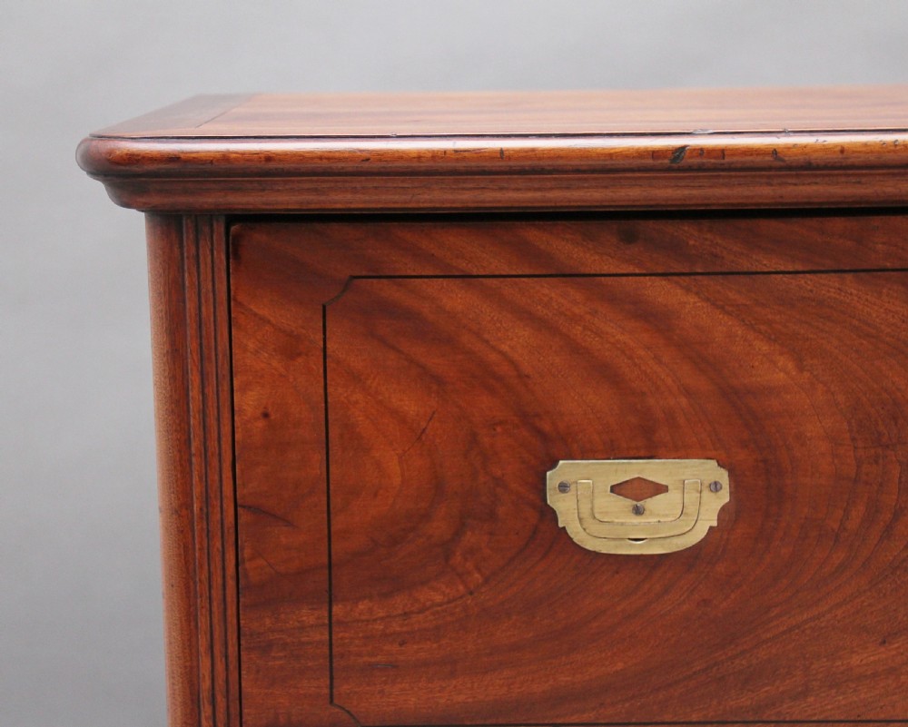 Early 19th Century Anglo-Indian campaign chest View XIII