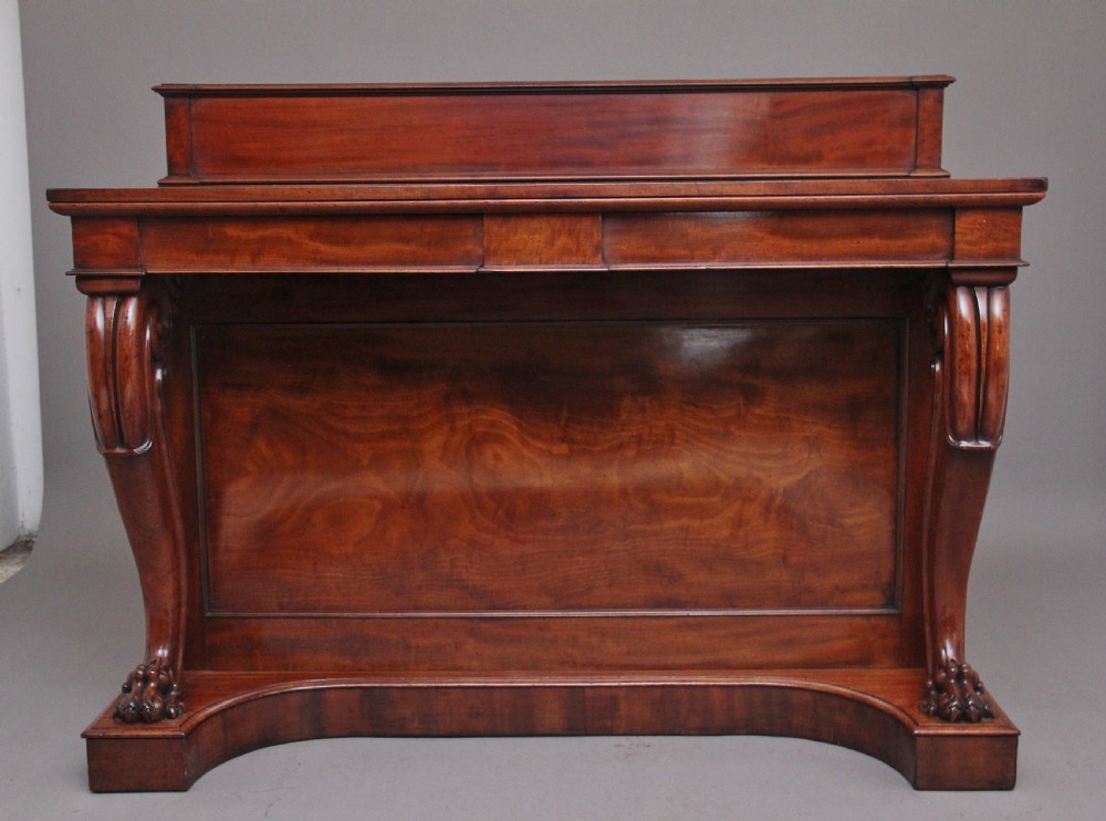 Super quality 19th Century mahogany console table View III