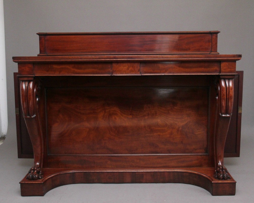 Super quality 19th Century mahogany console table View IV