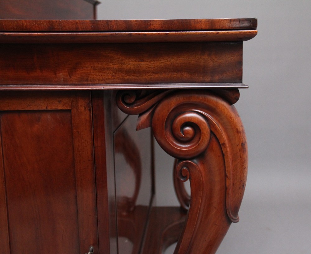 Super quality 19th Century mahogany console table View XII