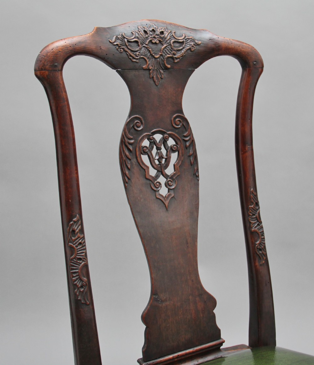 Pair of 18th Century walnut Portuguese chairs View VII