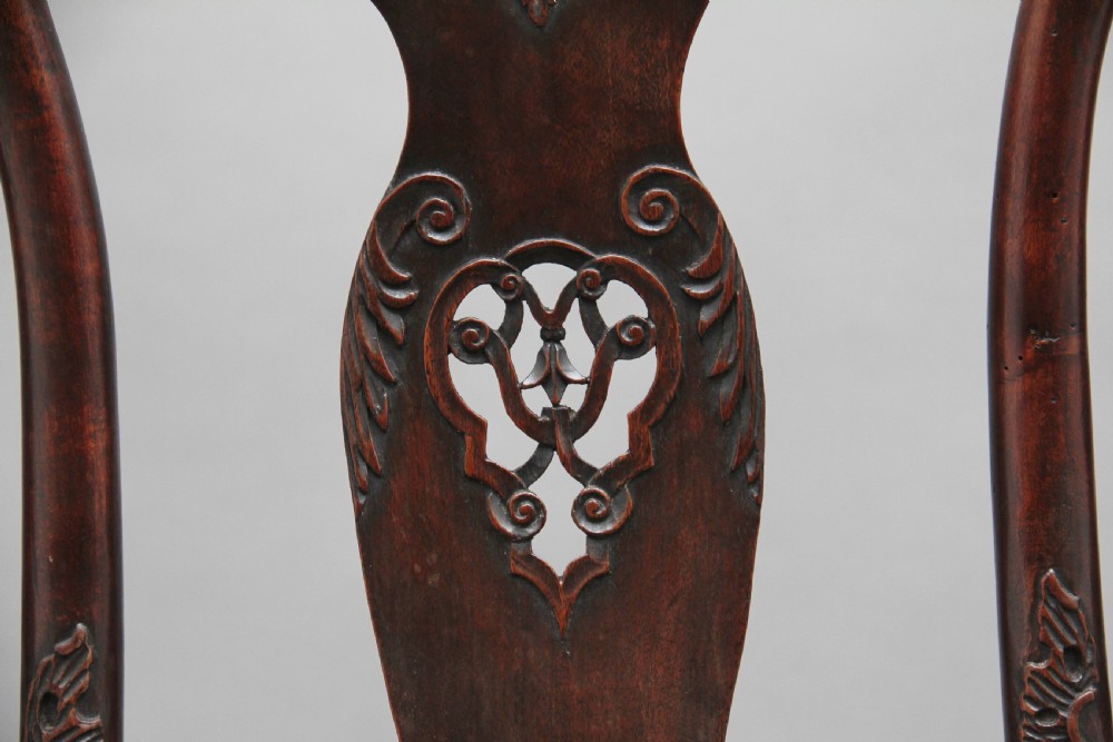 Pair of 18th Century walnut Portuguese chairs View XI