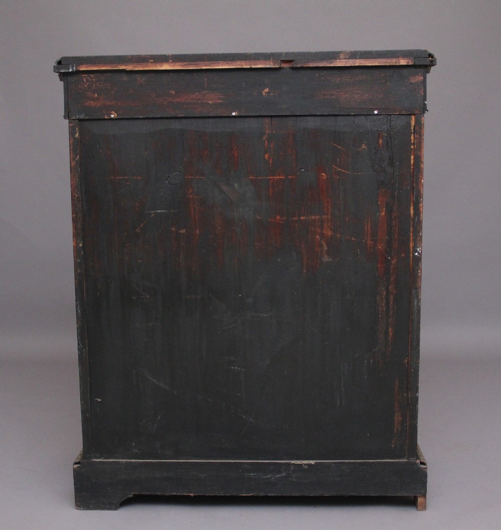 19th Century ebonized boulle pier cabinet View VI