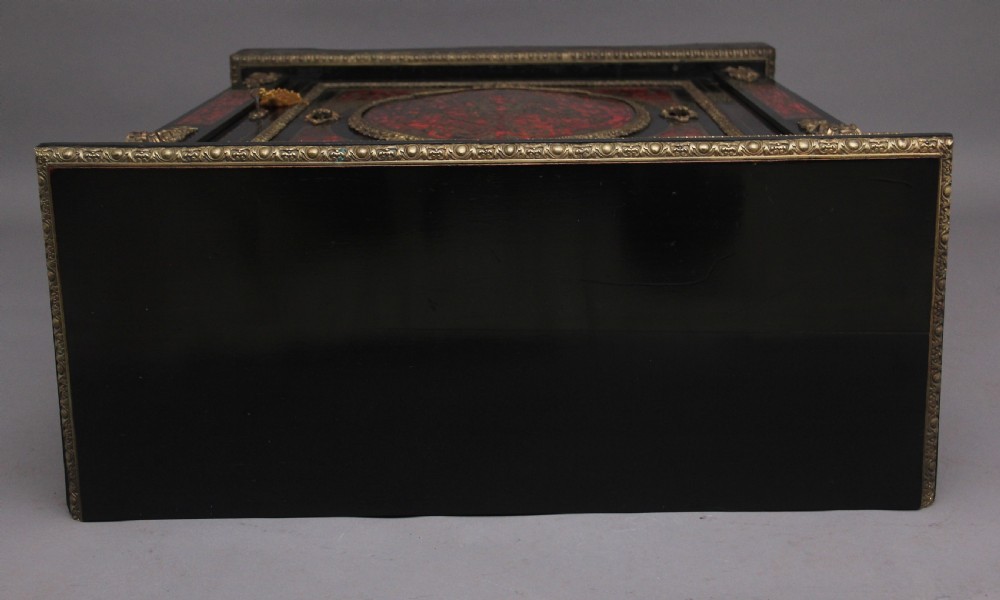 19th Century ebonized boulle pier cabinet View XIV