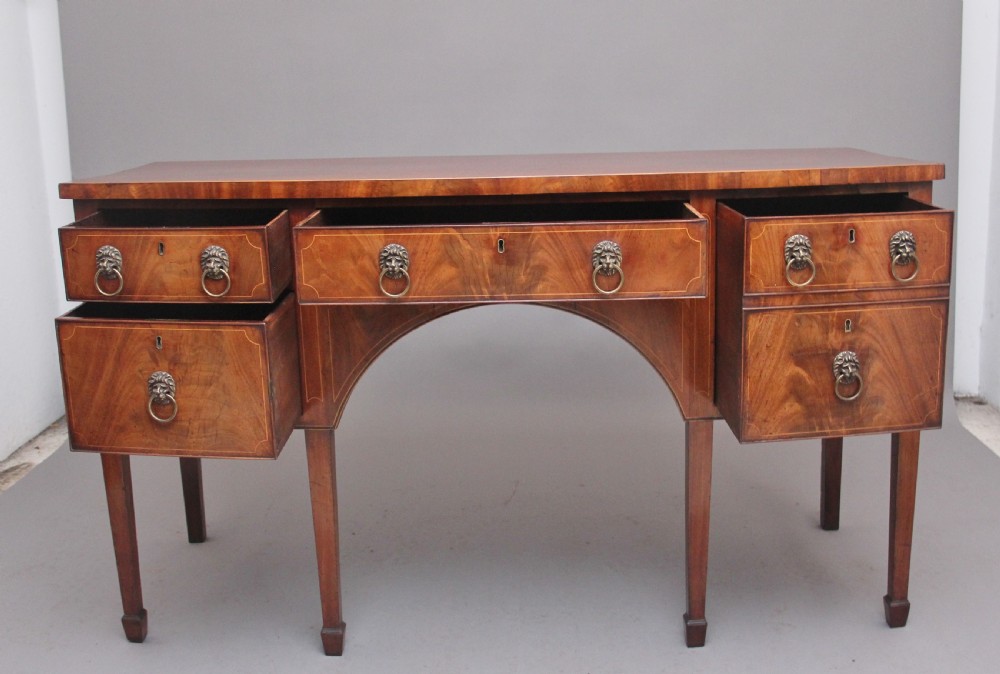 Early 19th Century inlaid mahogany sideboard View II
