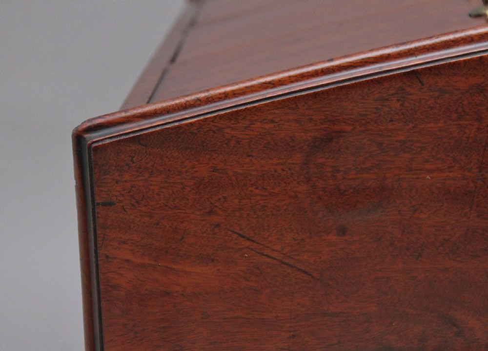 Early 19th Century mahogany bowfront chest View XII