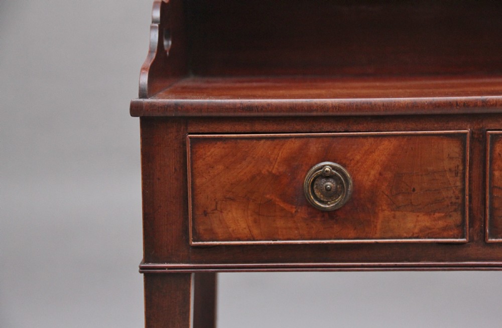 Early 19th Century mahogany writing table View X