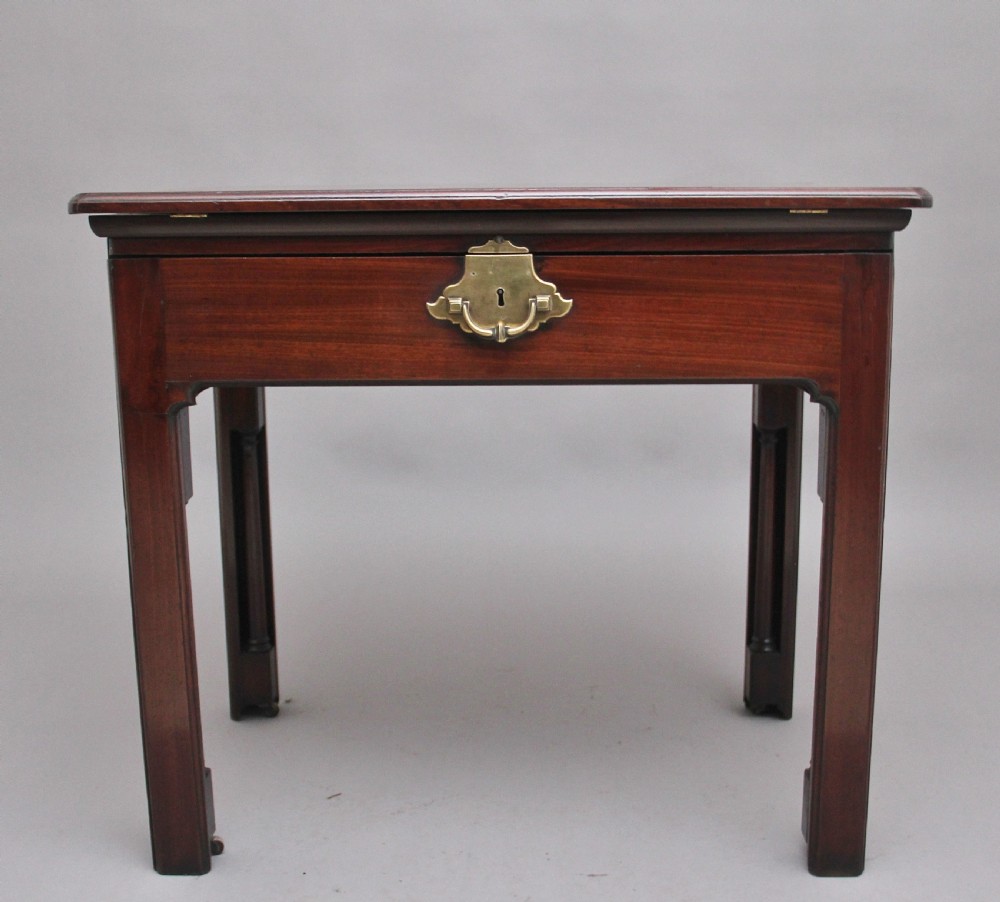 18th Century mahogany architect's desk View III