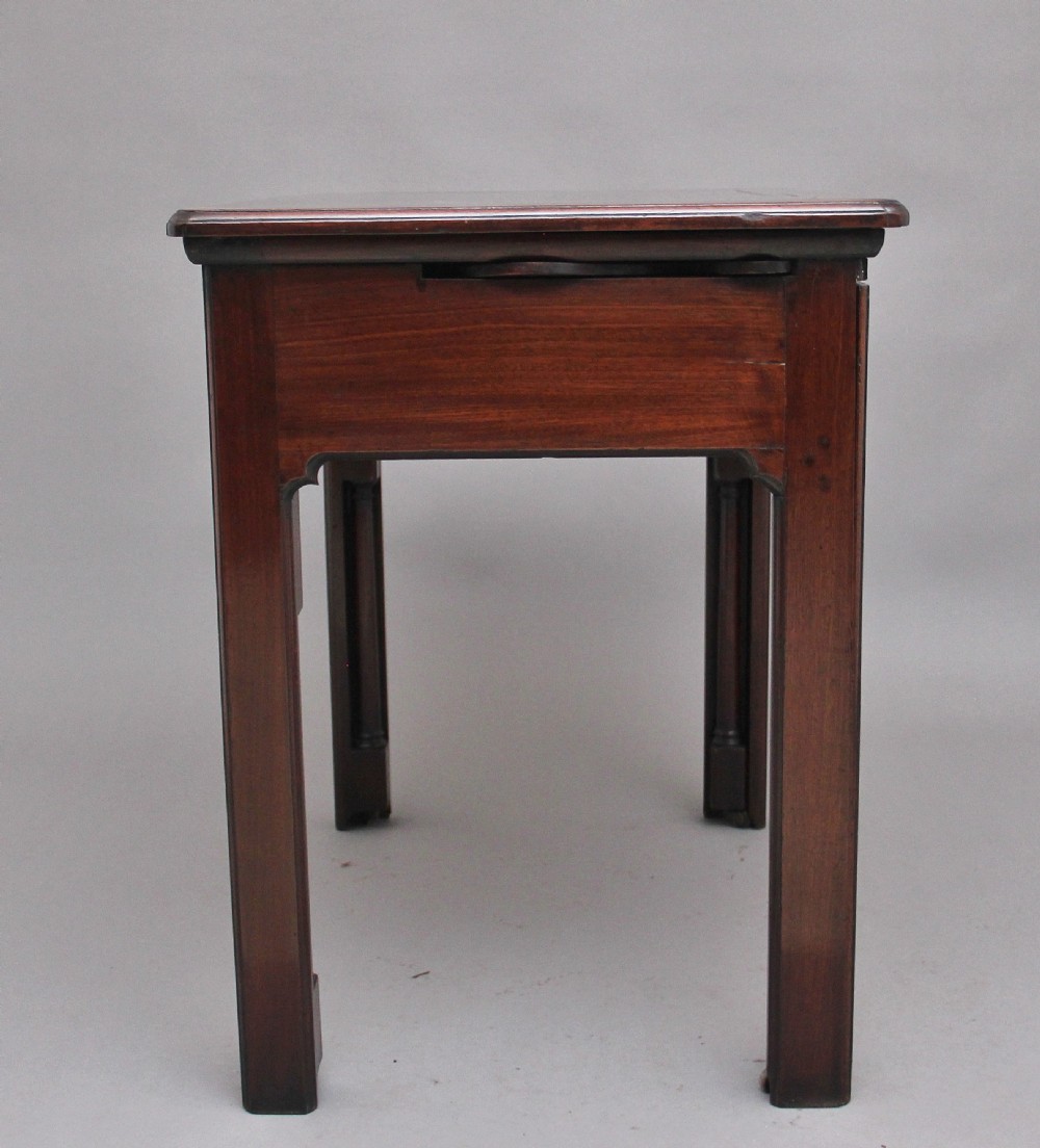 18th Century mahogany architect's desk View IV