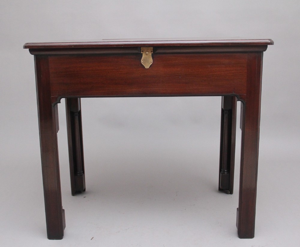 18th Century mahogany architect's desk View V