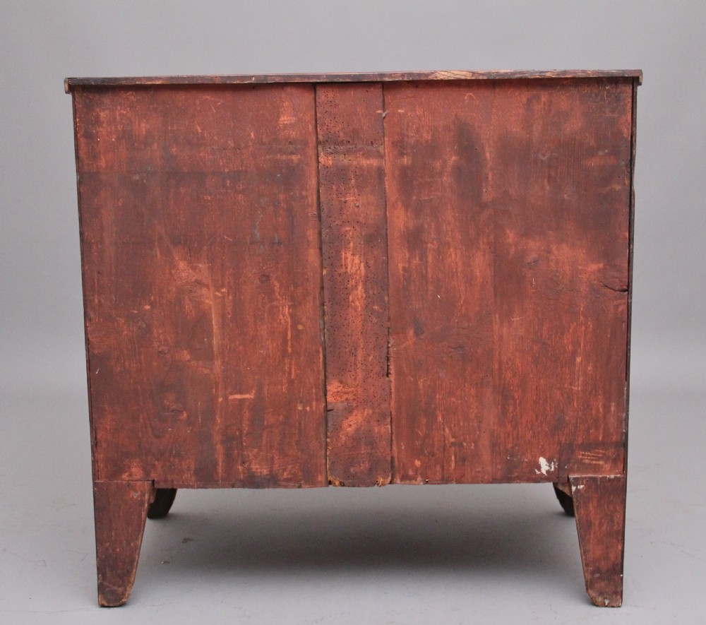 Early 19th Century mahogany bowfront chest of drawers View V