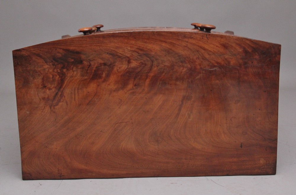 Early 19th Century mahogany bowfront chest of drawers View VII