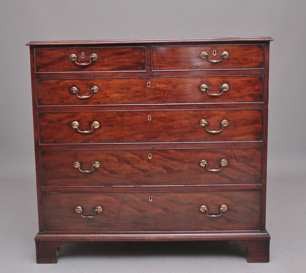 18th Century mahogany chest of drawers