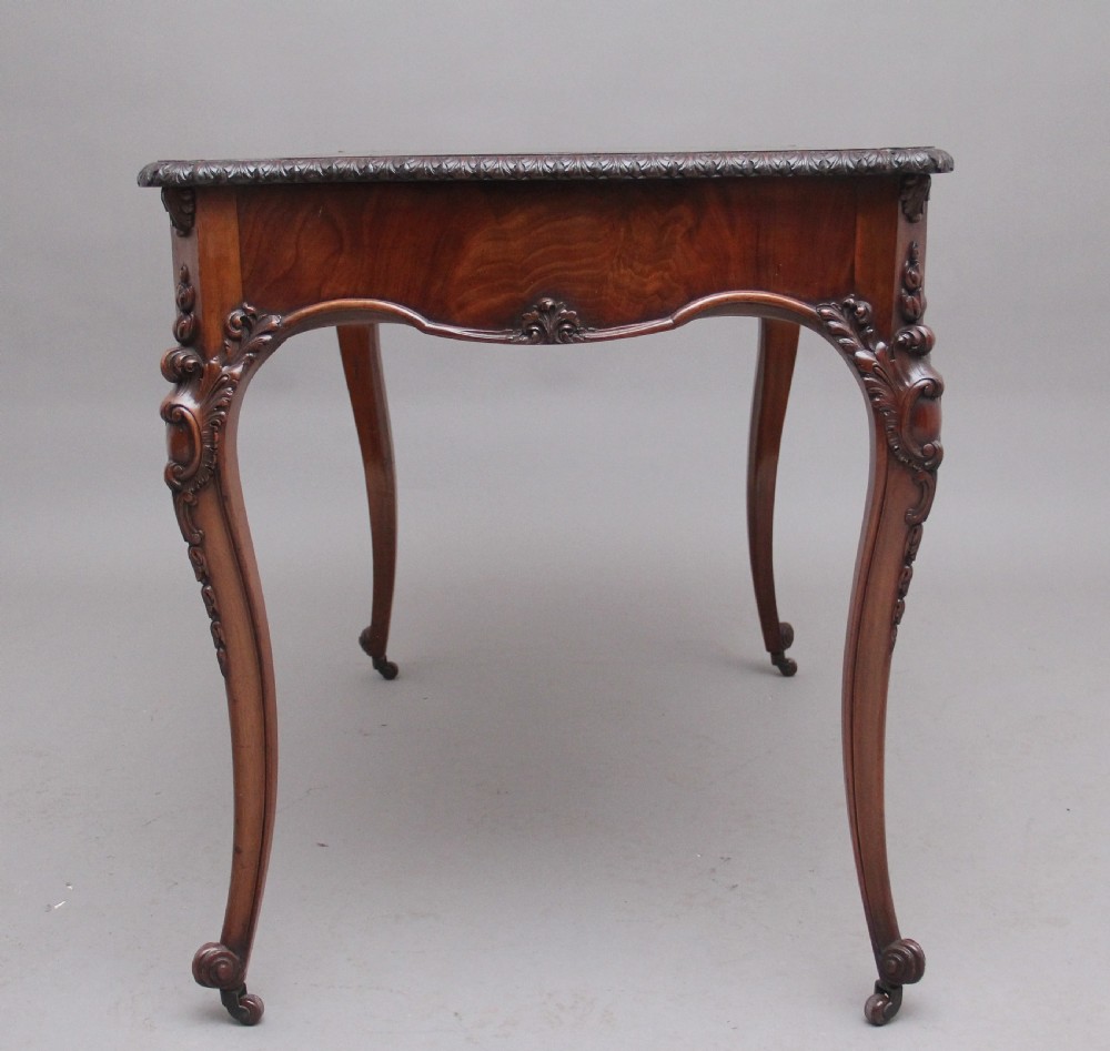 19th Century mahogany writing table View X