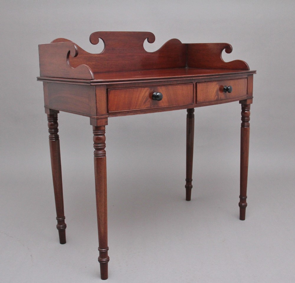 19th Century mahogany side table  View II
