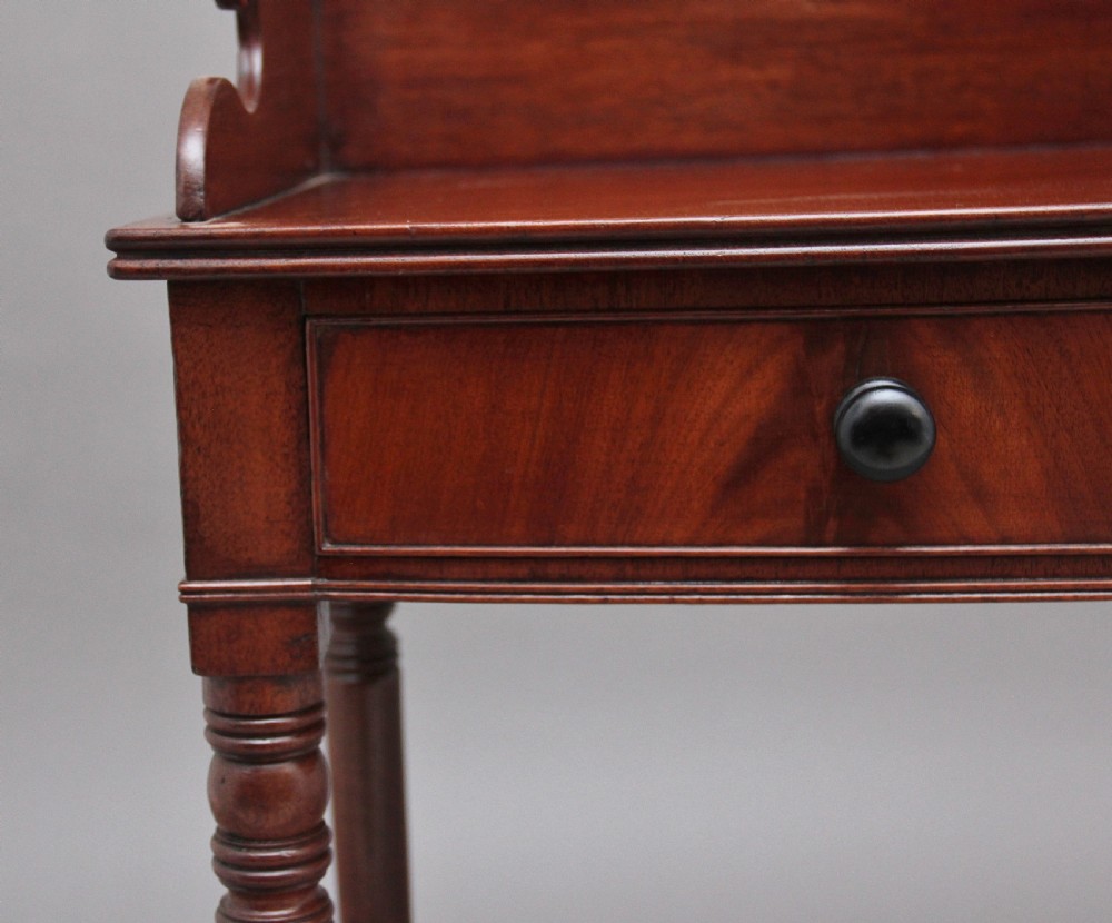 19th Century mahogany side table  View IV