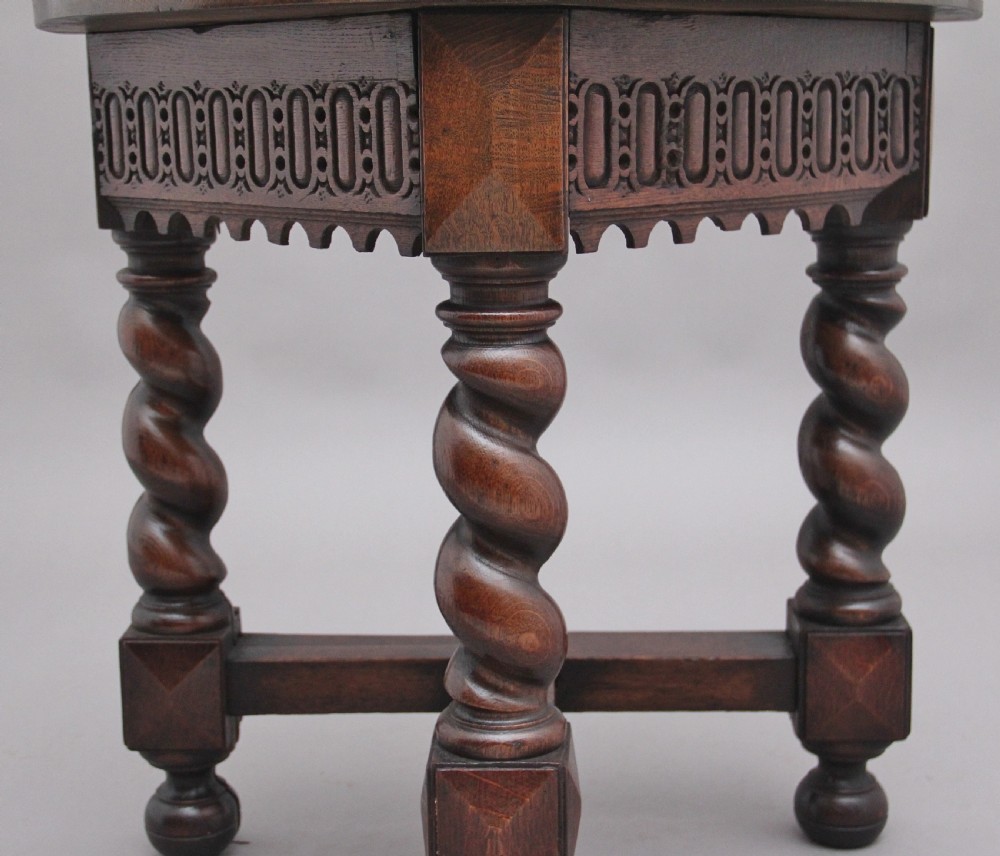 18th Century oak credence table View III