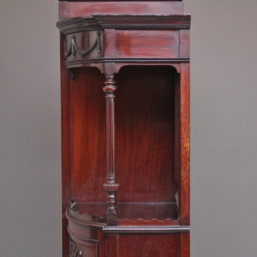 19th Century mahogany display cabinet View XV