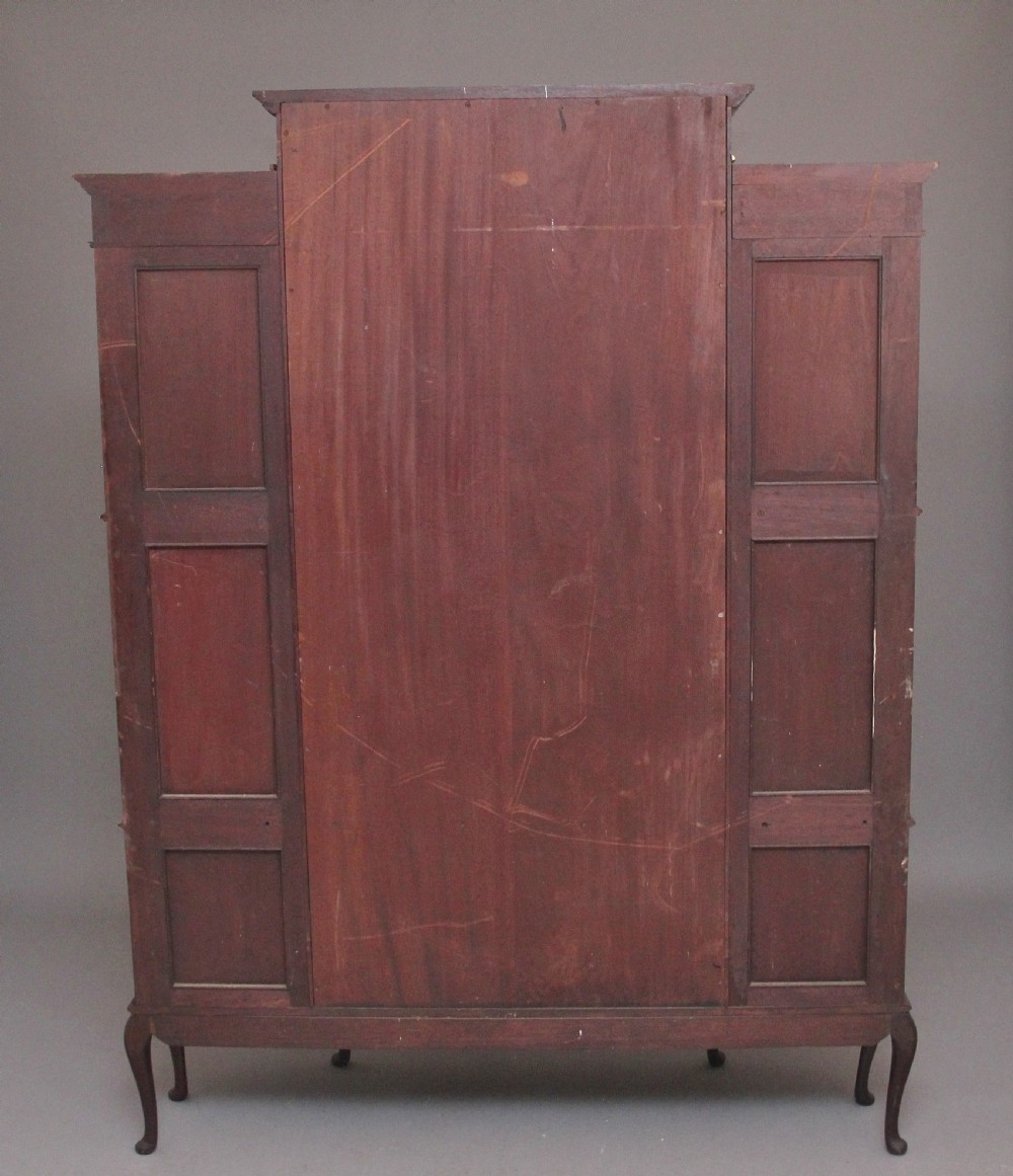 19th Century mahogany display cabinet View XVII