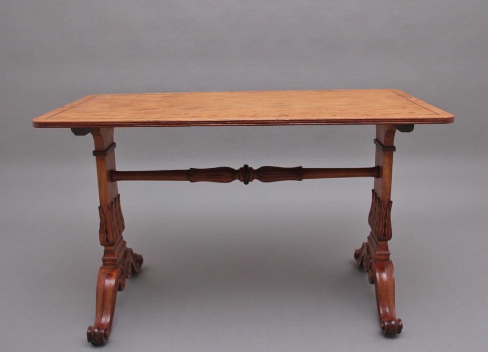 Early 19th Century satinwood sofa table View II