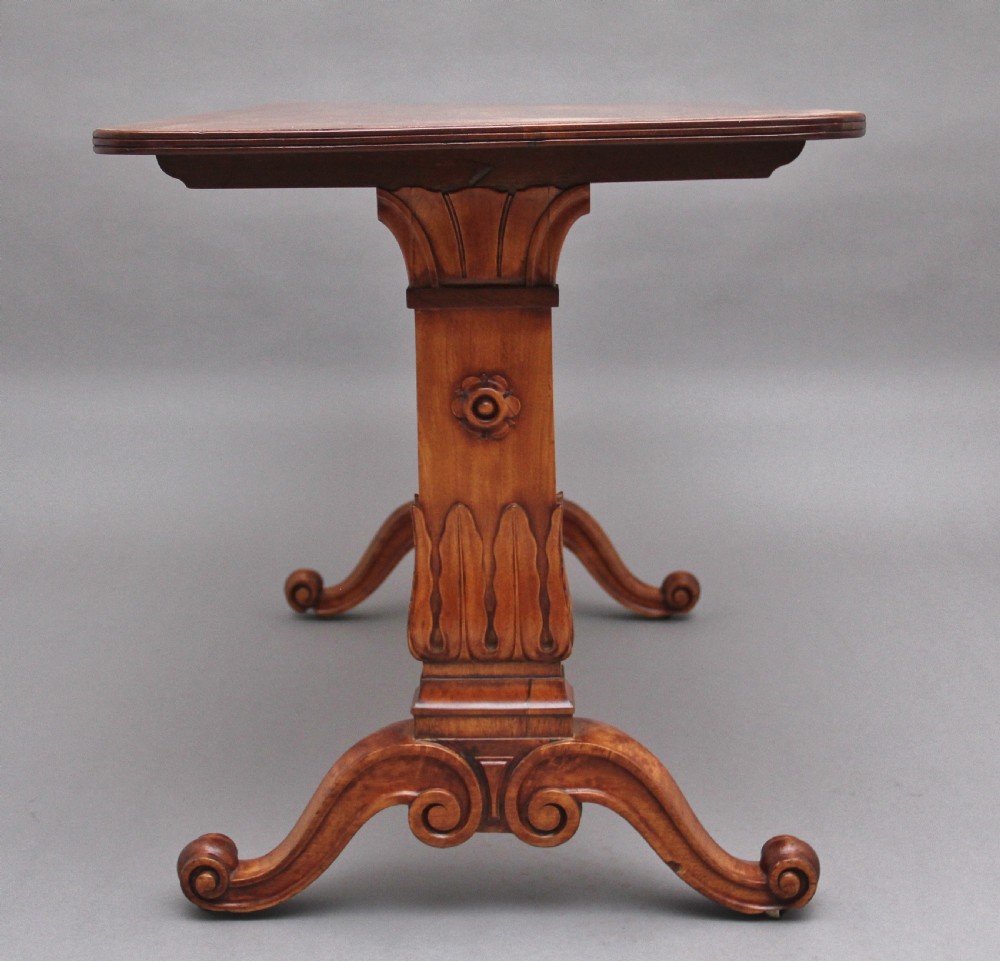 Early 19th Century satinwood sofa table View III