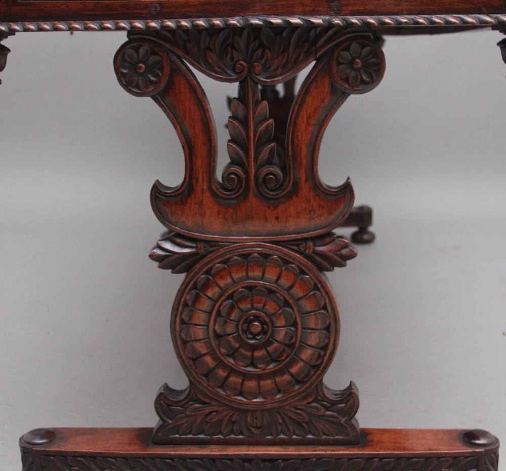 Early 19th Century Anglo-Indian teak consul table View VII