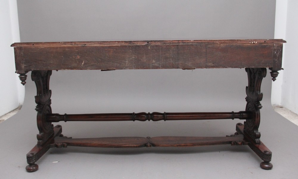 Early 19th Century Anglo-Indian teak consul table View VIII