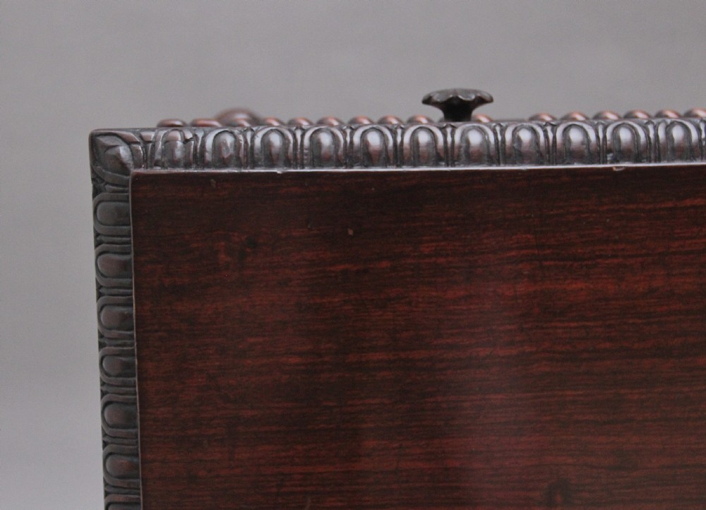 Early 19th Century Anglo-Indian teak consul table View XI