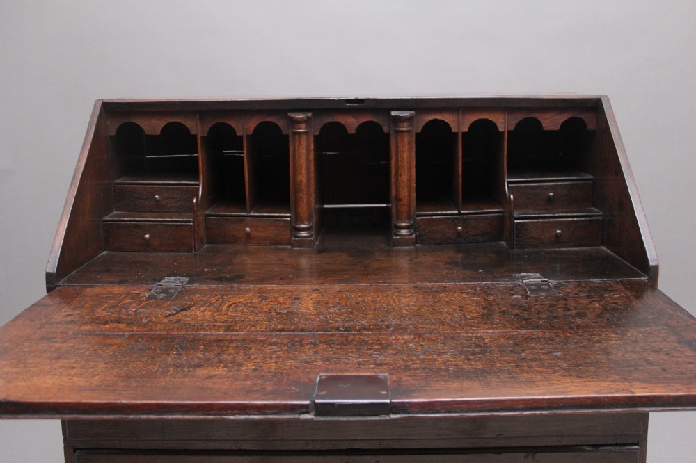 Early 18th Century oak bureau View III