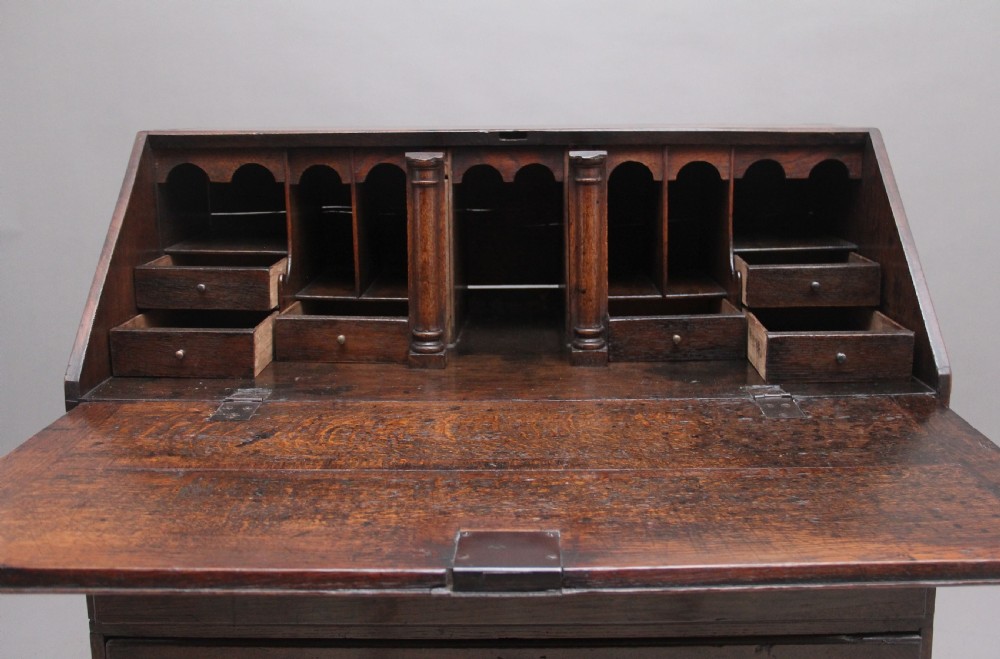 Early 18th Century oak bureau View IV