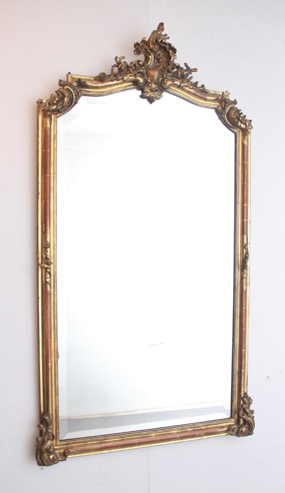19th Century French gilt mirror