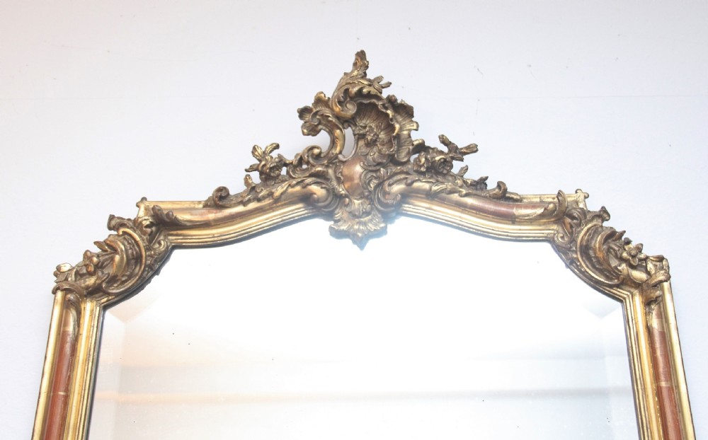 19th Century French gilt mirror View II