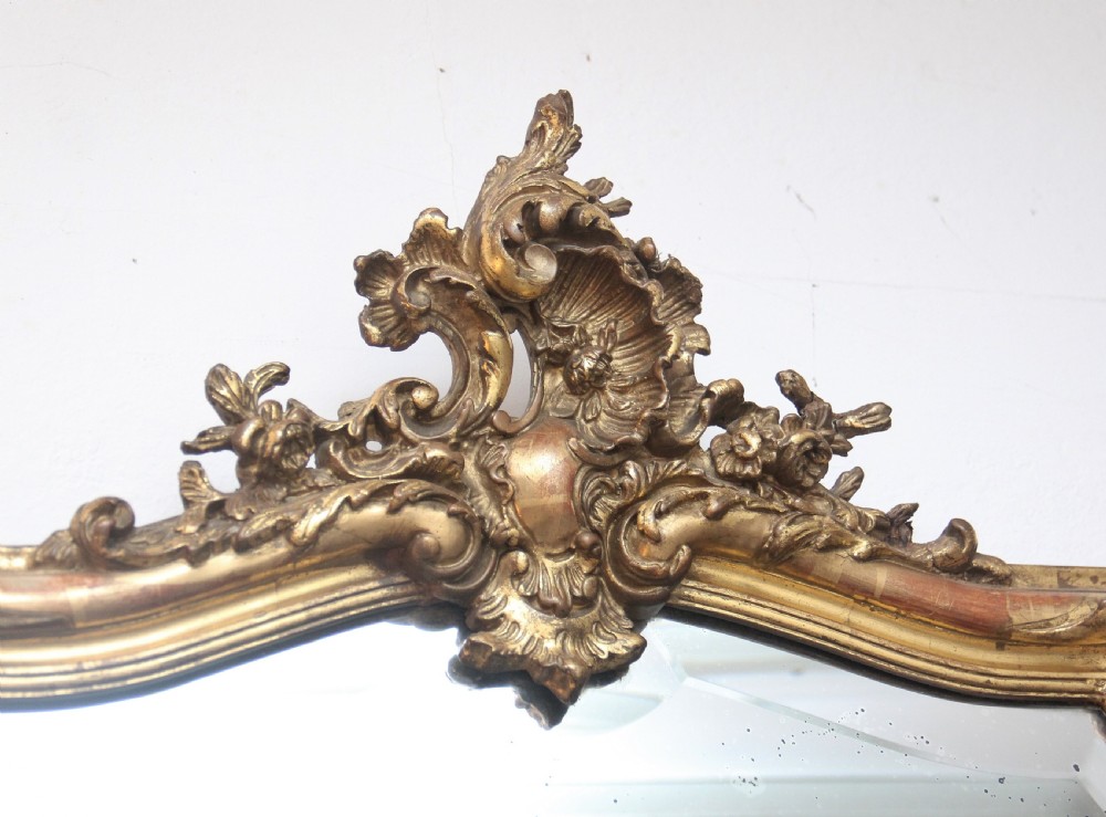 19th Century French gilt mirror View III