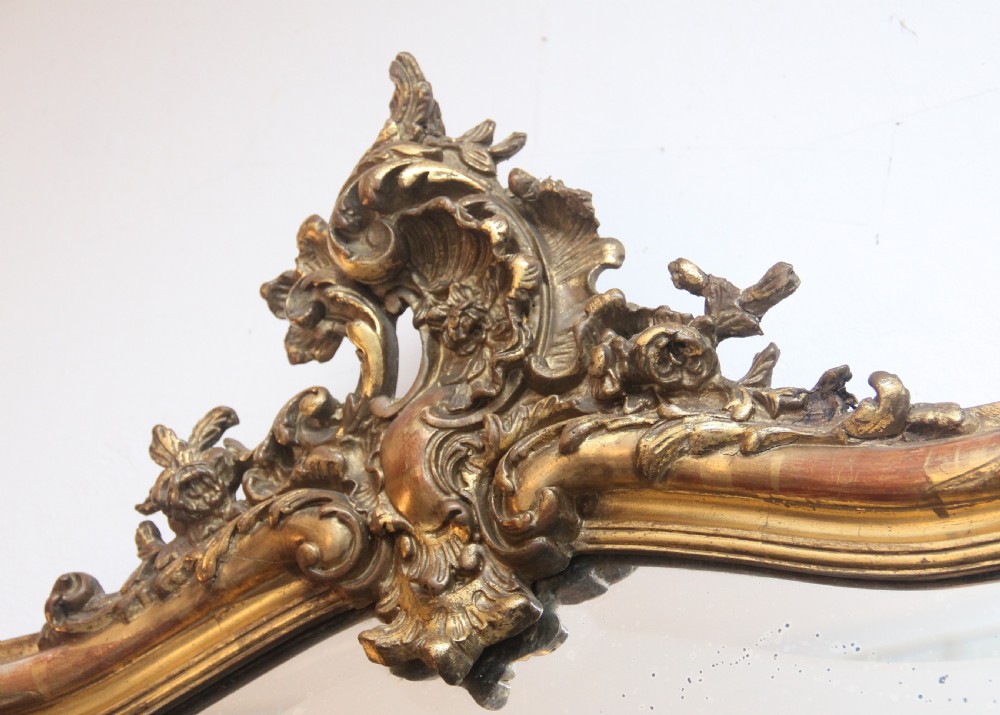 19th Century French gilt mirror View V