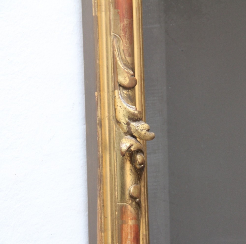 19th Century French gilt mirror View VIII
