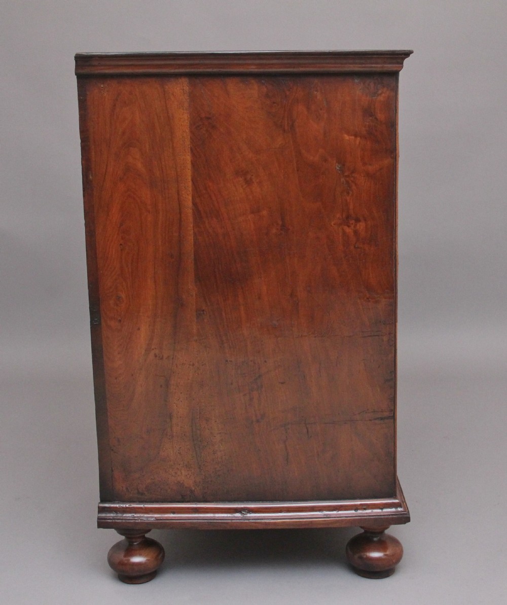 18th Century walnut chest of drawers View V