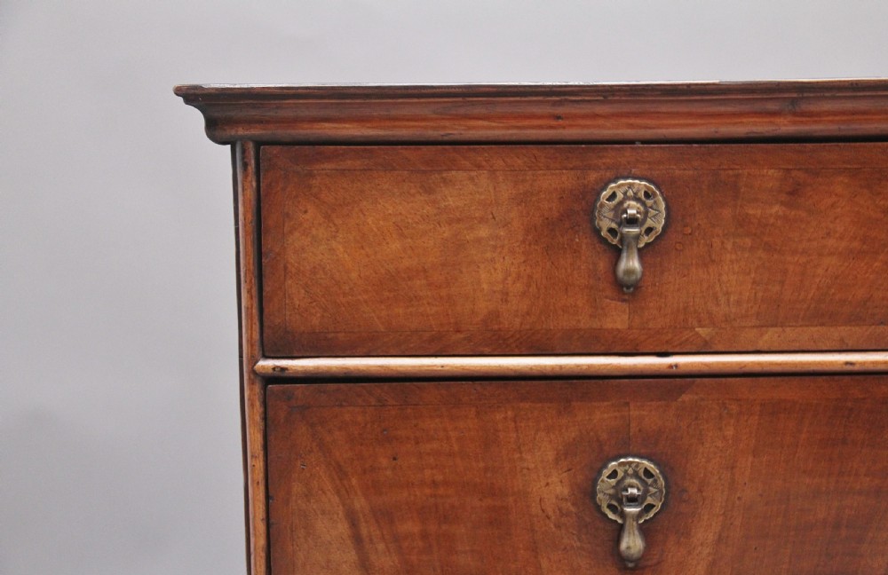 18th Century walnut chest of drawers View X