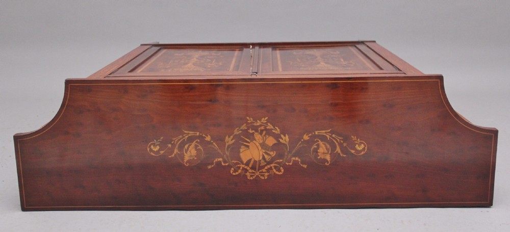 19th Century mahogany and inlaid side cabinet View IX