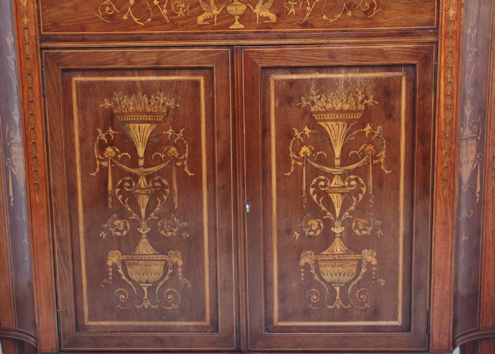 19th Century mahogany and inlaid side cabinet View XI