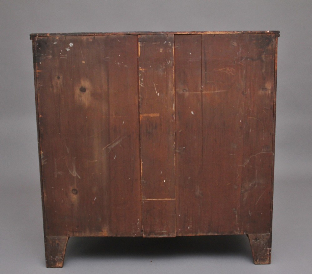 Early 19th Century mahogany bowfront chest of drawers View V